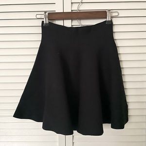 Shirt black skirt